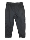 Vintage 2000s Y2K Men's Utilitarian Streetwear Black Cargo Jogger Pants | 34 Inch Waist