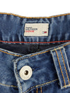 Vintage 2000s Y2K Tommy Hilfiger Medium Wash Low Mid-Rise Straight Leg Denim Jeans | Size S