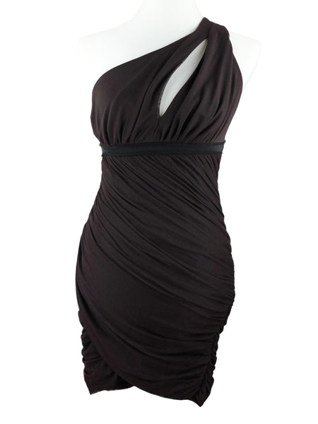 Vintage 2000s Y2K BCBG Maxazria Clubwear One Shoulder Asymmetrical Dra Thee Cultivator Vintage 2000s Y2K BCBG Maxazria Clubwear One Shoulder Asymmetrical Dra Thee Cultivator