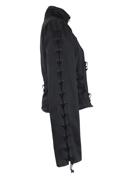 ジャケット・アウター 00s archive skull velourjacket grungeY2K ジャケット・アウター 00s archive skull velourjacket