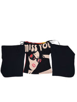 Vintage 2000s Custo Barcelona Cutout Oversized Butterfly Sleeve Top with Shoulder Tie Detail | Size S