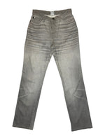 Vintage 2000s CAVALLI Grey Stonewashed Faded Denim Mid Rise Straight Leg Jeans | Size XS-S
