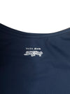 Vintage 2000s Y2K Krizia Jeans Blue Rhinestone Logo Sleeveless Tank Mini Dress | Size M