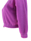 Vintage 90s Fila Magic Line Kids Retro Fuchsia Purple & Teal Green 1/4 Snap Down Fleece Pullover Jumper