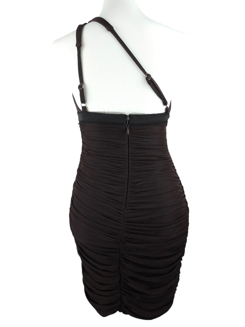 Vintage 2000s Y2K BCBG Maxazria Clubwear One Shoulder Asymmetrical Dra Thee Cultivator Vintage 2000s Y2K BCBG Maxazria Clubwear One Shoulder Asymmetrical Dra Thee Cultivator