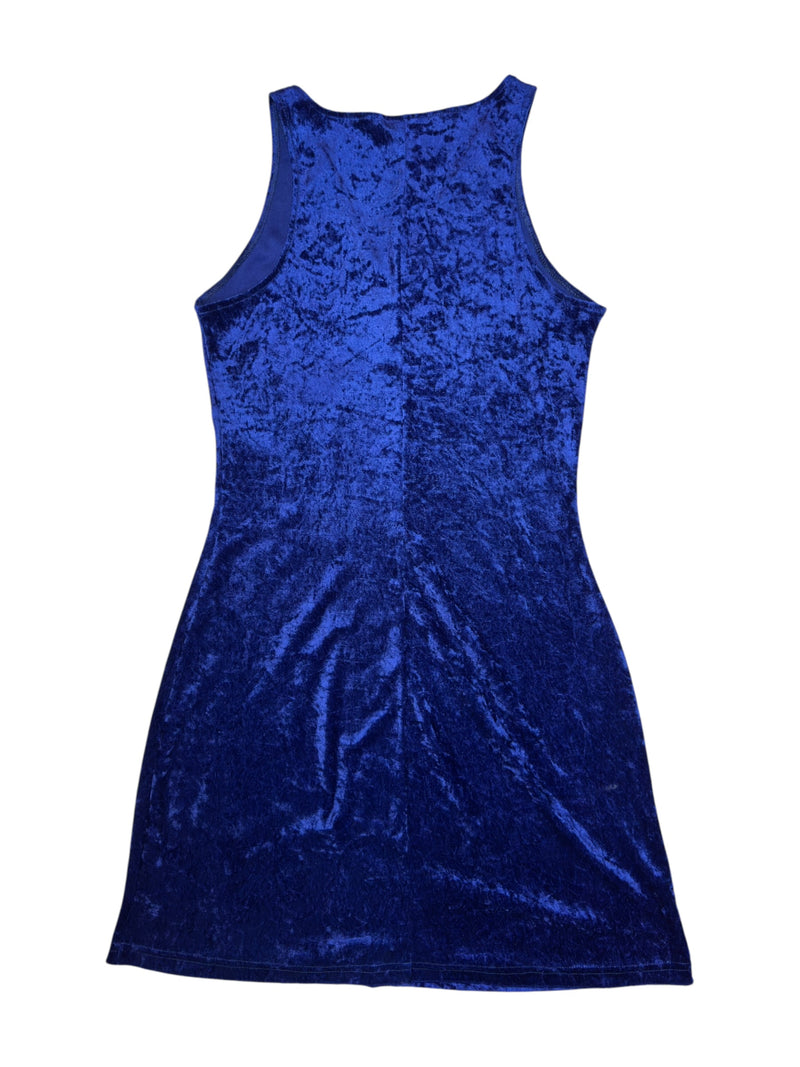 blue velvet vintage dress 2000s Royal Crushed Tank Fitted Stretch Mini – Thee Cultivator 48.5 3X Pink Trumpet & Mermaid 2025.8.25 COLOR:Dylan Hot Fudge/Coconut Milk