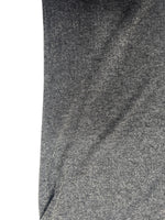 Vintage 2000s Y2K Emporio Armani Grey & Gold Sparkle Metallic Short Sleeve Scoop Neck T-Shirt  | Size M