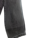 Vintage 2000s Y2K JNCO Black Oversized Baggy Wide Leg Jeans | 33 Inch Waist