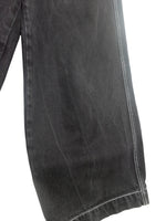 Vintage 2000s Y2K JNCO Black Oversized Baggy Wide Leg Jeans | 33 Inch Waist