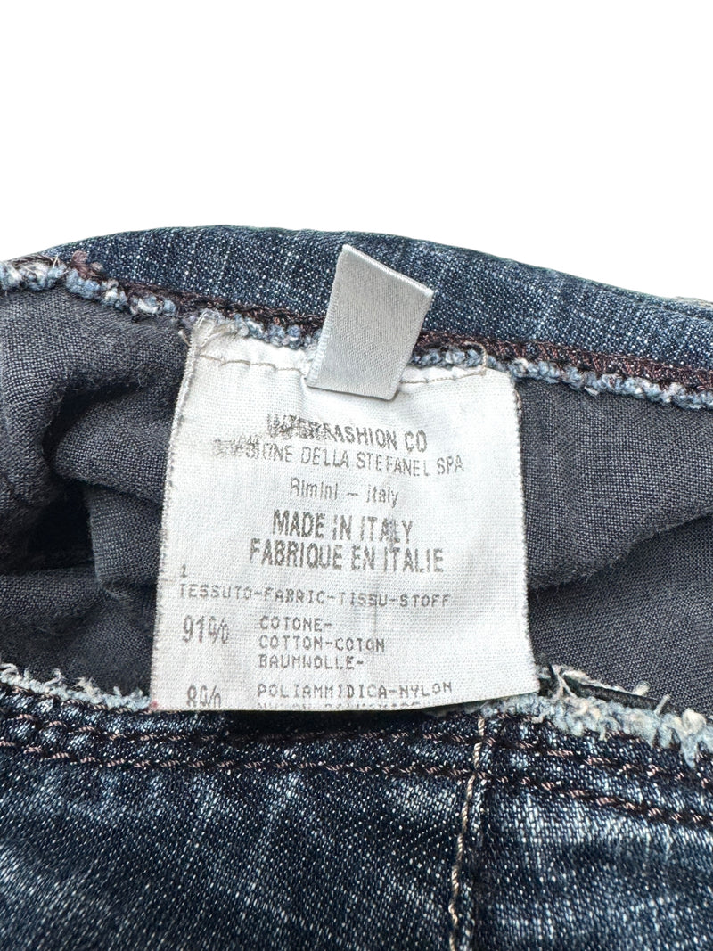 Vintage 2000s Y2K Marithé + François Girbaud Blue Denim Bootcut Jeans | 26 Inch Waist
