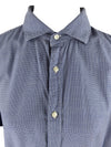 Vintage 2000s Y2K Tommy Hilfiger New York Fit Blue Collared Long Sleeve Button Up Dress Shirt