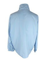 Vintage 90s Y2K Nike Streetwear Pastel Baby Blue Windbreaker Shell Jacket | Men’s Size L