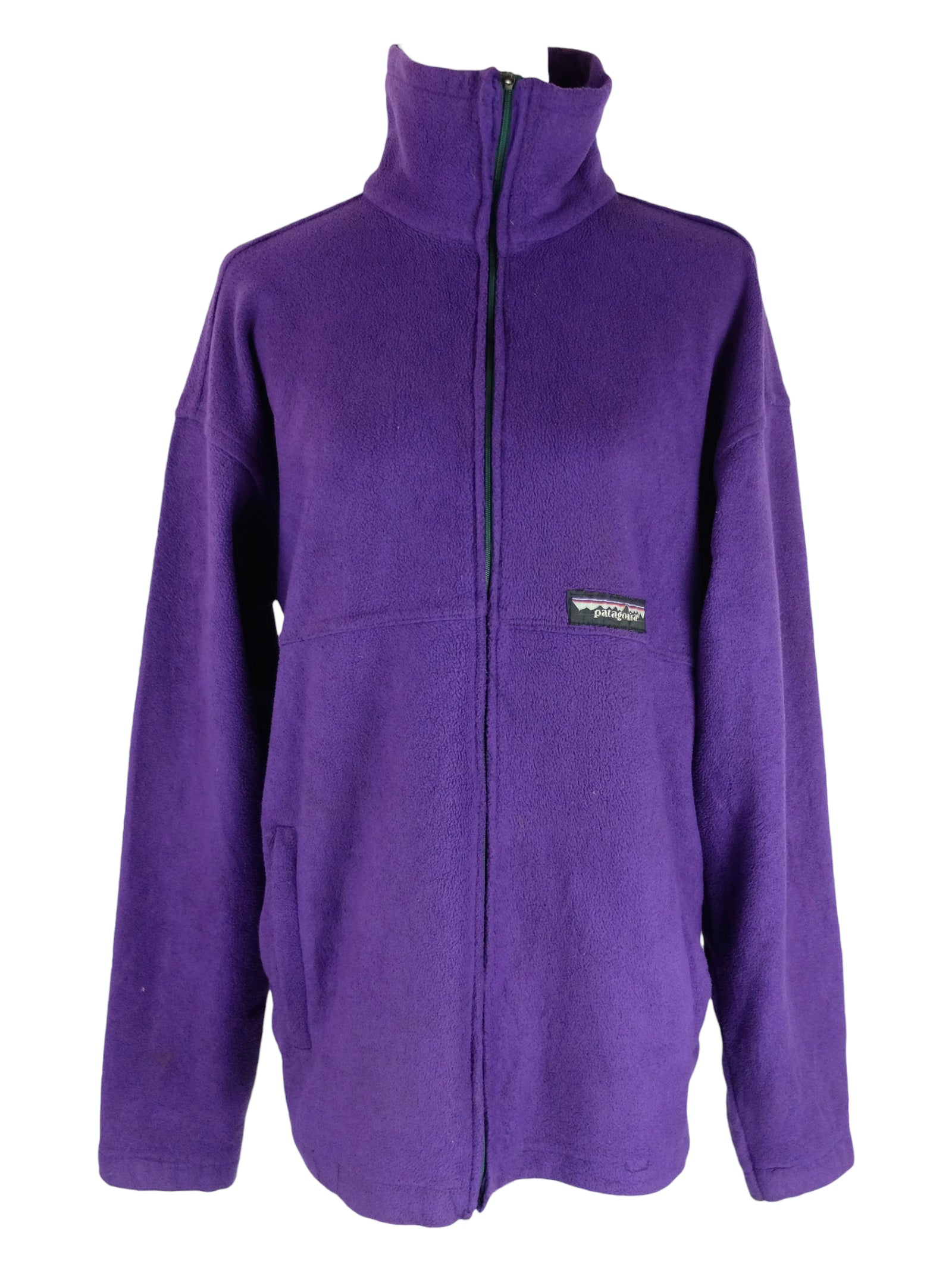 Vintage 90s Patagonia Streetwear Athletic Bright Purple High Roll