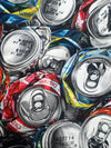 2014 Moschino Couture Pop Art Soda Bottle Can Above-the-Knee Skirt with Elasticated Waist | Size M