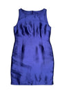 Vintage 2000s Moschino Bright Purple Above-the-Knee Sleeveless Dress | Size M