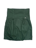 Vintage 2000s MISS SIXTY High Waisted Dark Green Balloon Mini Skirt | Size S