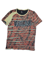 Vintage 2000s Men’s Custo Barcelona Abstract “Promise” Short Sleeve Graphic T-Shirt | Size M