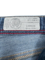 Vintage 2000s Y2K Diesel Men's Straight Leg Blue Denim Jeans | 34 Inch Waist