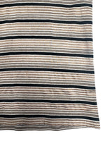 Vintage 2000s Y2K John Galliano Striped Short Sleeve T-Shirt | Size S-M