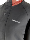Vintage 2000s Y2K Men’s Korean Air Streetwear Sportswear Dark Navy Blue Snap Down Lightweight Track Jacket | Men’s Size S-M