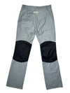 Vintage 2000s Y2K Miss Sixty Cyber Subversive Utilitarian Grey Trousers with Knee Patches & Reflective Strips | 28 Inch Waist