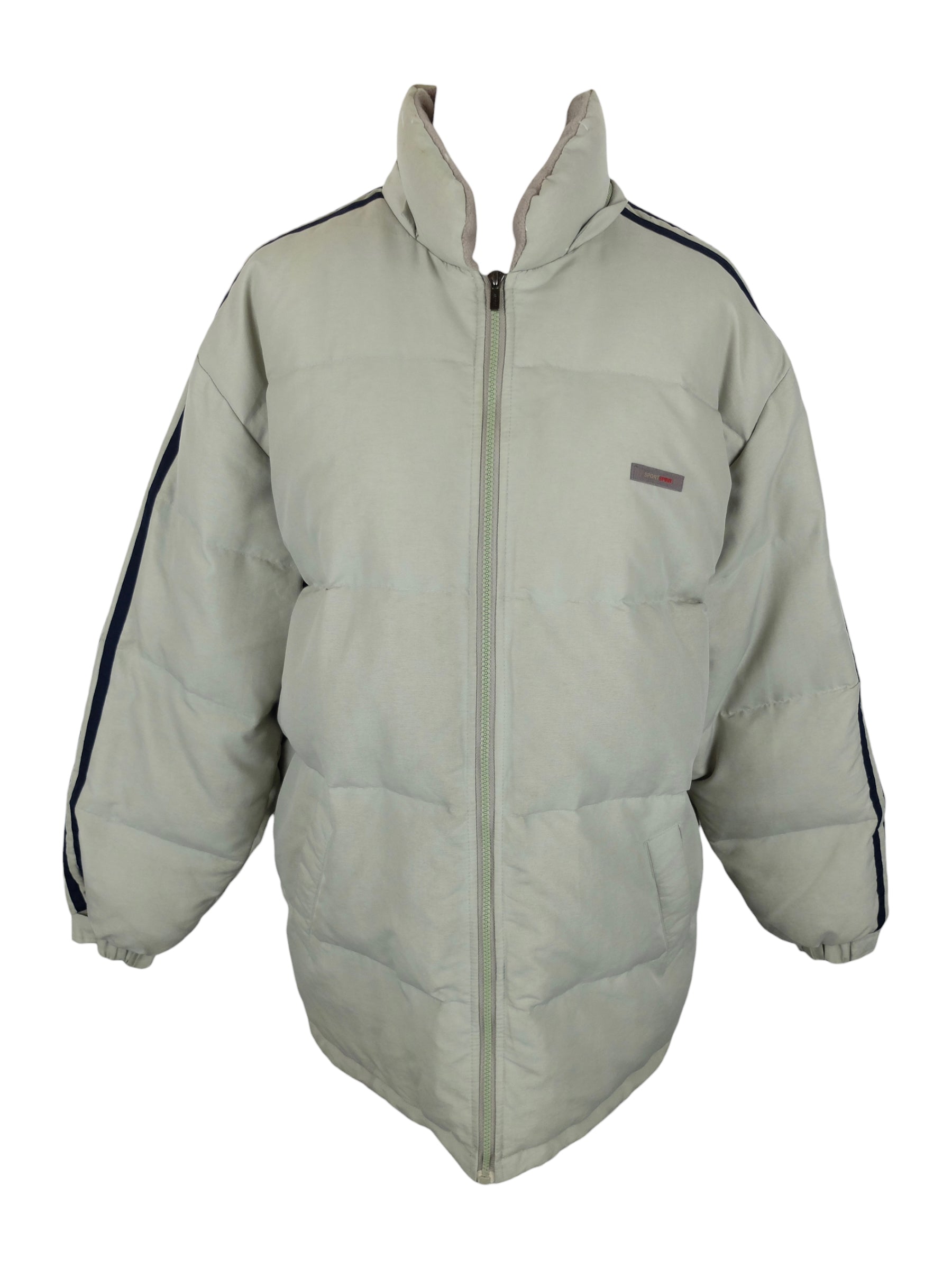 Vintage 2000s Y2K Men's Streetwear Utility Grey Beige High Vintage 2000s Y2K Men's Streetwear Utility Grey Beige High