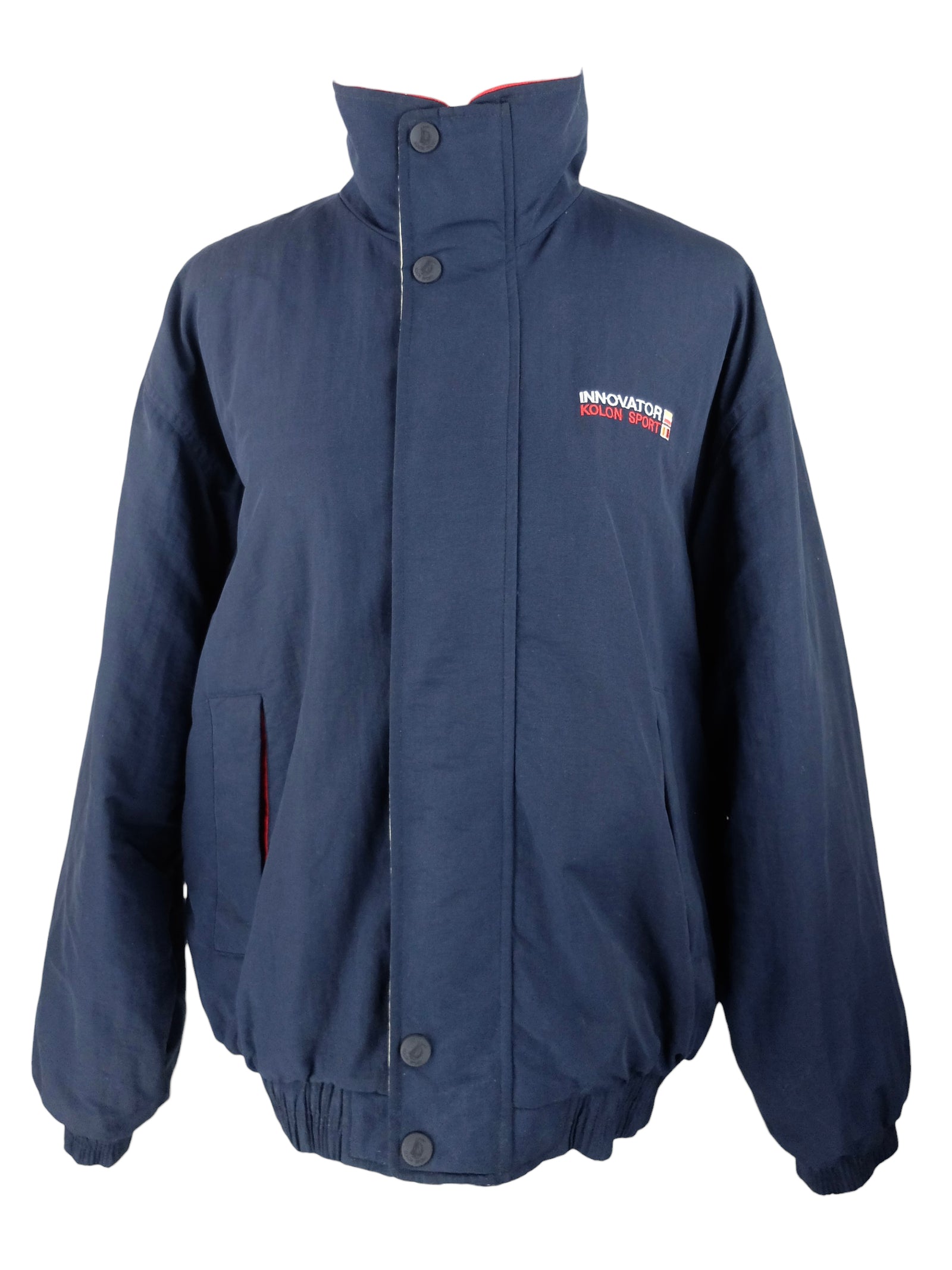 Vintage 90s Y2K Kolon Sport Streetwear Sports Athletic Basic Navy