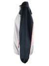 Vintage 2000s Y2K Nike Marathon 2003 Grey & Navy Blue Zip Up Windbreaker Sports Jacket
