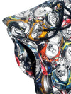 2014 Moschino Couture Pop Art Soda Bottle Can Above-the-Knee Skirt with Elasticated Waist | Size M