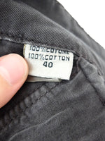 Vintage 2000s Y2K Low Rise Black Denim Gold Studded Short Shorts with Zipper Detail | 29 Inch Waist