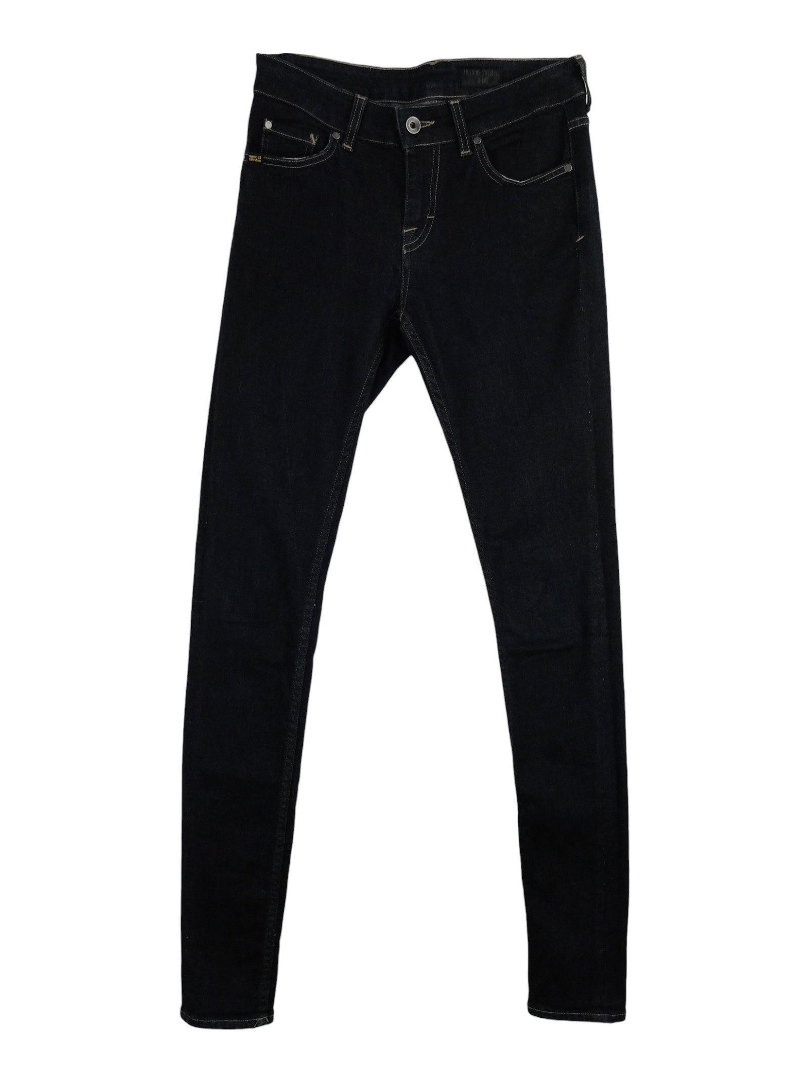 Vintage 2000s Y2K Tiger of Sweden Blue Dark Wash Skinny Jeans | 28 Inch Waist