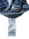 Vintage 2000s Y2K Diesel Men's Straight Leg Blue Denim Jeans | 34 Inch Waist