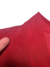 Vintage 2000s Y2K Max Mara Studio Short Sleeve V-Neck Draped Blouse | Size M