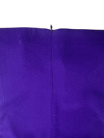 Vintage 2000s Y2K Jil Sander Minimalist Bright Purple Cowl Neck Sleeveless Blouse | Size M-L