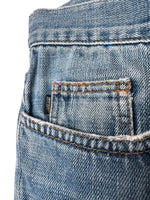 Vintage 2000s Y2K Just Cavalli Mid-Rise Blue Light Wash Denim Straight Leg Jeans | 30 Inch Waist