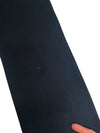 2010s Margiela MM1 Minimalist Basic Black Mid-High Rise Slim Fit Cigarette Trousers | 27 Inch Waist