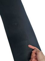 2010s Margiela MM1 Minimalist Basic Black Mid-High Rise Slim Fit Cigarette Trousers | 27 Inch Waist