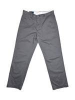 Vintage 2000s Men's POLO RALPH LAUREN Grey Cotton Chino Trousers | 34 Inch Waist