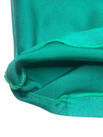 Vintage 2000s Y2K Fiorucci Teal Basic Sleeveless Scoop Neck Spandex Tank Top | Size M
