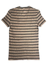 Vintage 2000s Y2K John Galliano Striped Short Sleeve T-Shirt | Size S-M