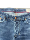Vintage 2000s Y2K Diesel Men's Straight Leg Blue Denim Jeans | 34 Inch Waist