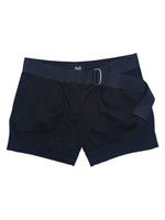 Vintage 2000s DOLCE & GABBANA Black Balloon Shorts with Belt | Size S-M
