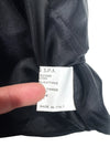 Vintage 90s Y2K Roberto Scarpa Black Velvet Short Sleeve Formal Cocktail Party Dress With Fuzzy Sparkle Detail | Size M-L