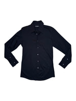 Vintage 2000s DOLCE & GABBANA Men’s Black Button Up Dress Shirt | Size M