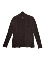 Vintage 2000s JEAN PAUL GAULTIER Brown Ribbed Cardigan Sweater | Size S-M