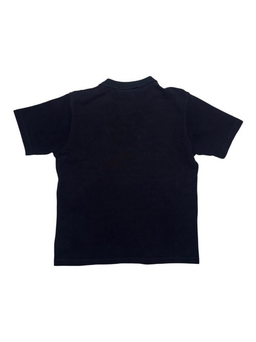 Vintage 2000s BURBERRY Men’s Cotton Piqué Navy Blue Short Sleeve Polo Shirt | Men’s Size M