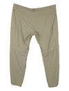 Vintage 2000s Men's Utilitarian Tan Khaki Cargo Pants & Shorts with Removable Zip Off Legs | 40 Inch Waist