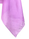 Vintage 90s Silk Chic Pastel Fuchsia Pink-Purple Solid Basic Long Wide Shawl Neck Tie Wrap Scarf