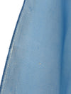 Vintage 2000s Y2K Minimalist Light Blue Solid Basic Square Bandana Neck Tie Scarf