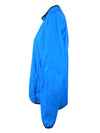 Vintage 2000s Y2K Athletic Streetwear Gorpcore Bright Blue Zip Up Windbreaker Shell Jacket